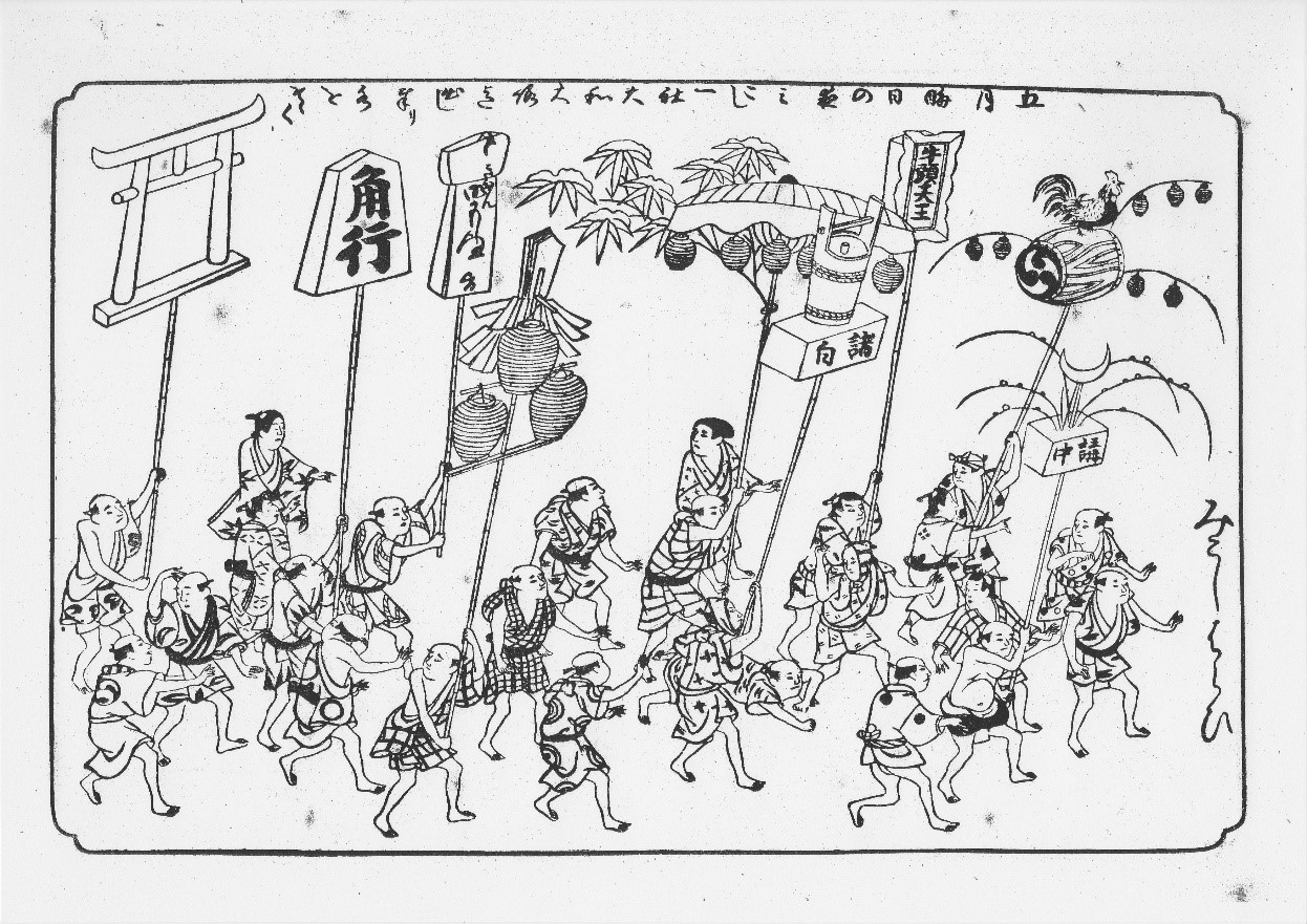 宝永元年（1704）花洛細見図より
