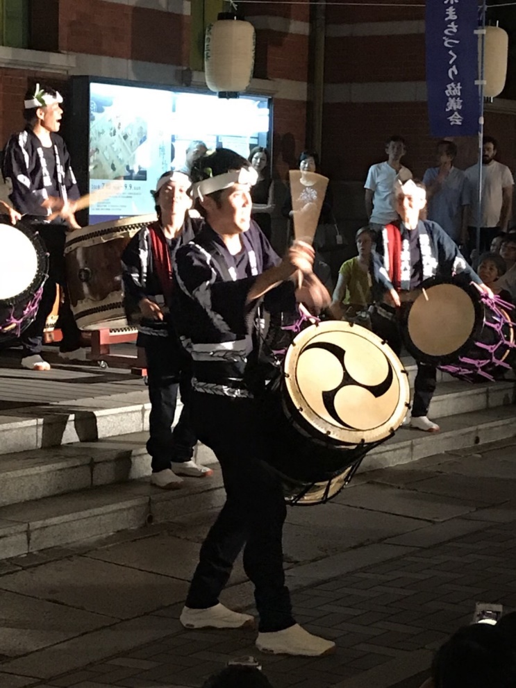 「満天の星」の桶胴太鼓ソロ！