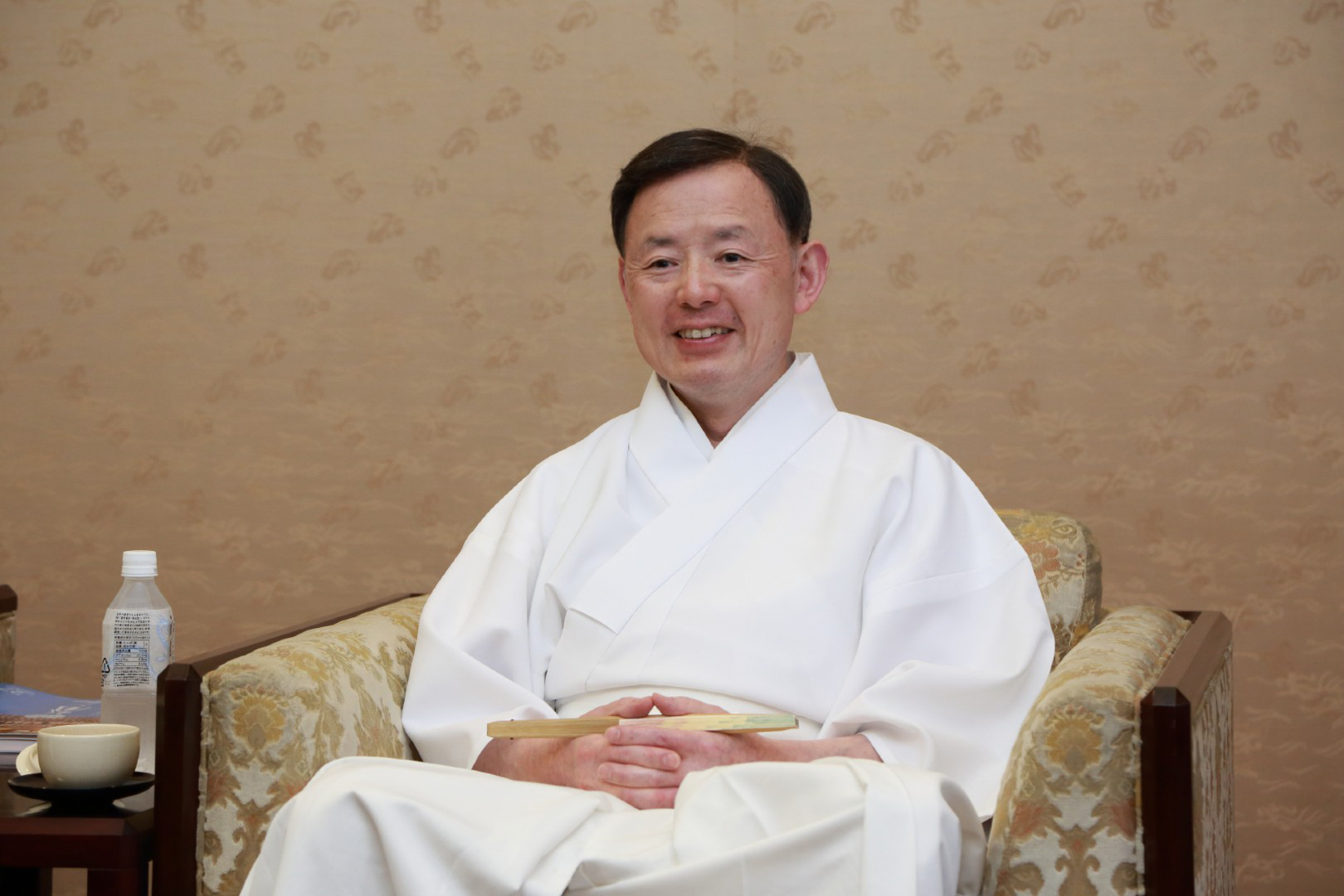 八坂神社の野村明義宮司