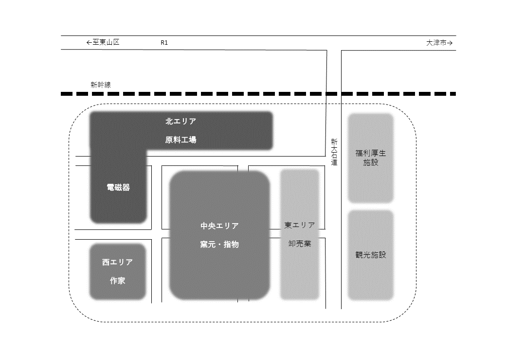 清水焼団地造成時の様子