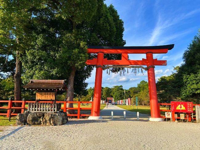 上賀茂神社の鳥居