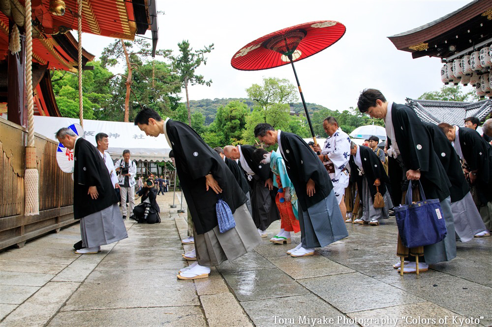 祇園祭の始まりを告げる「お千度の儀」