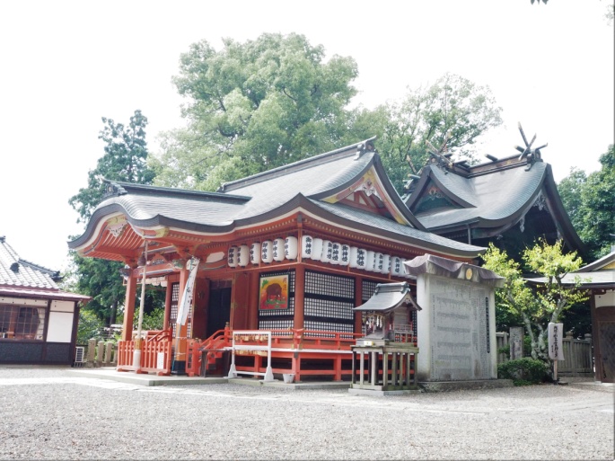 光秀を祭神として祀っている御霊神社