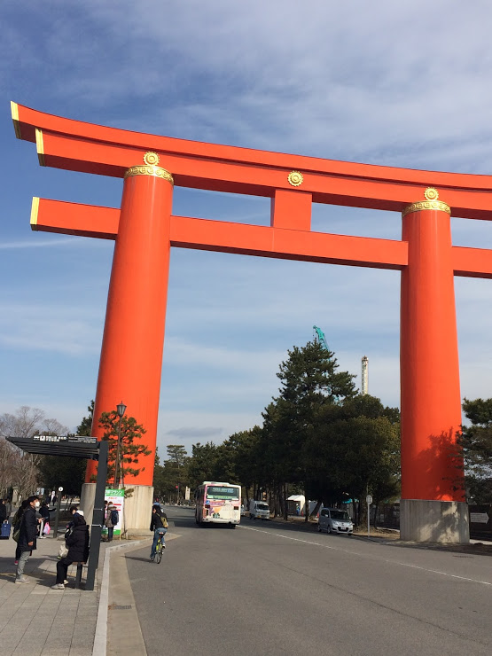 洛東：平安神宮大鳥居