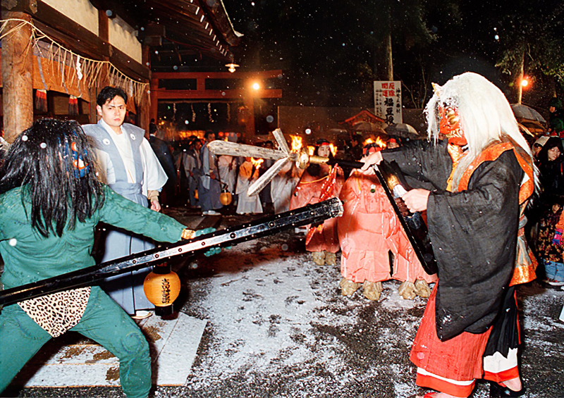 吉田神社の追儺