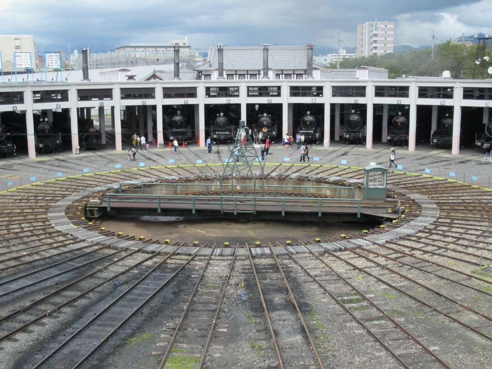 京都鉄道博物館の転車台