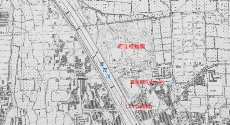 【図2】京都市都市計画基本図《昭和４年》