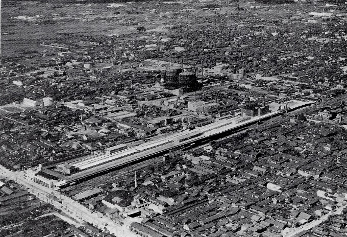 1957年頃の中央卸売市場