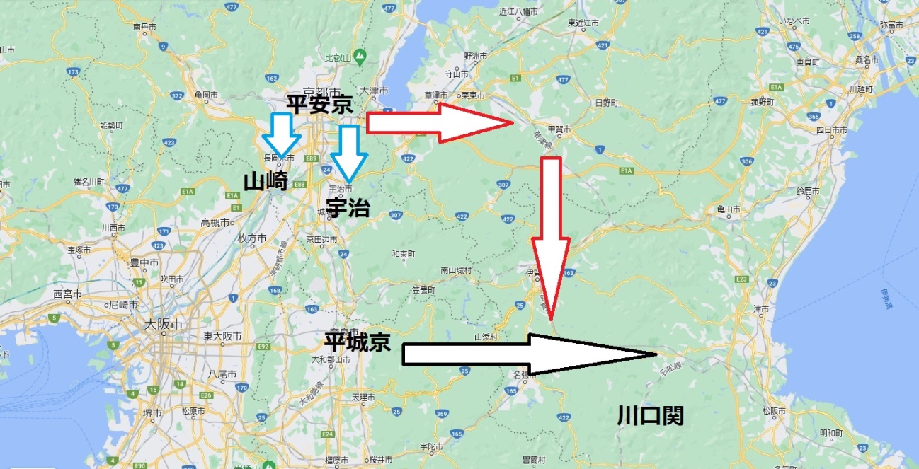 近畿地方図