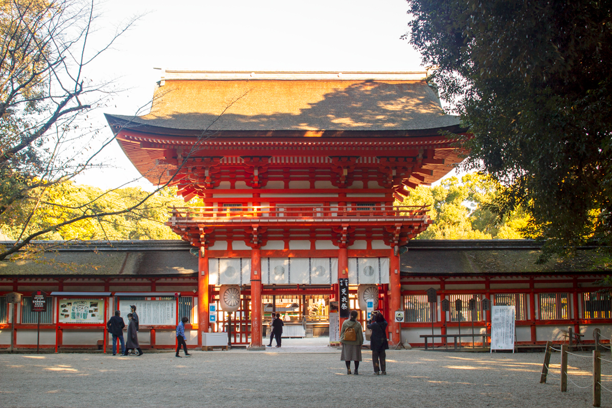 下鴨神社　楼門