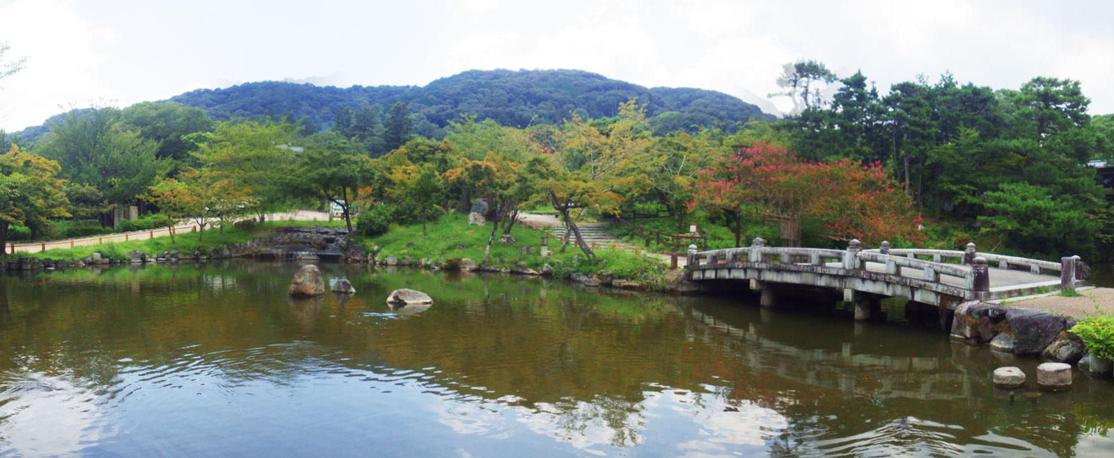 円山公園のひょうたん池