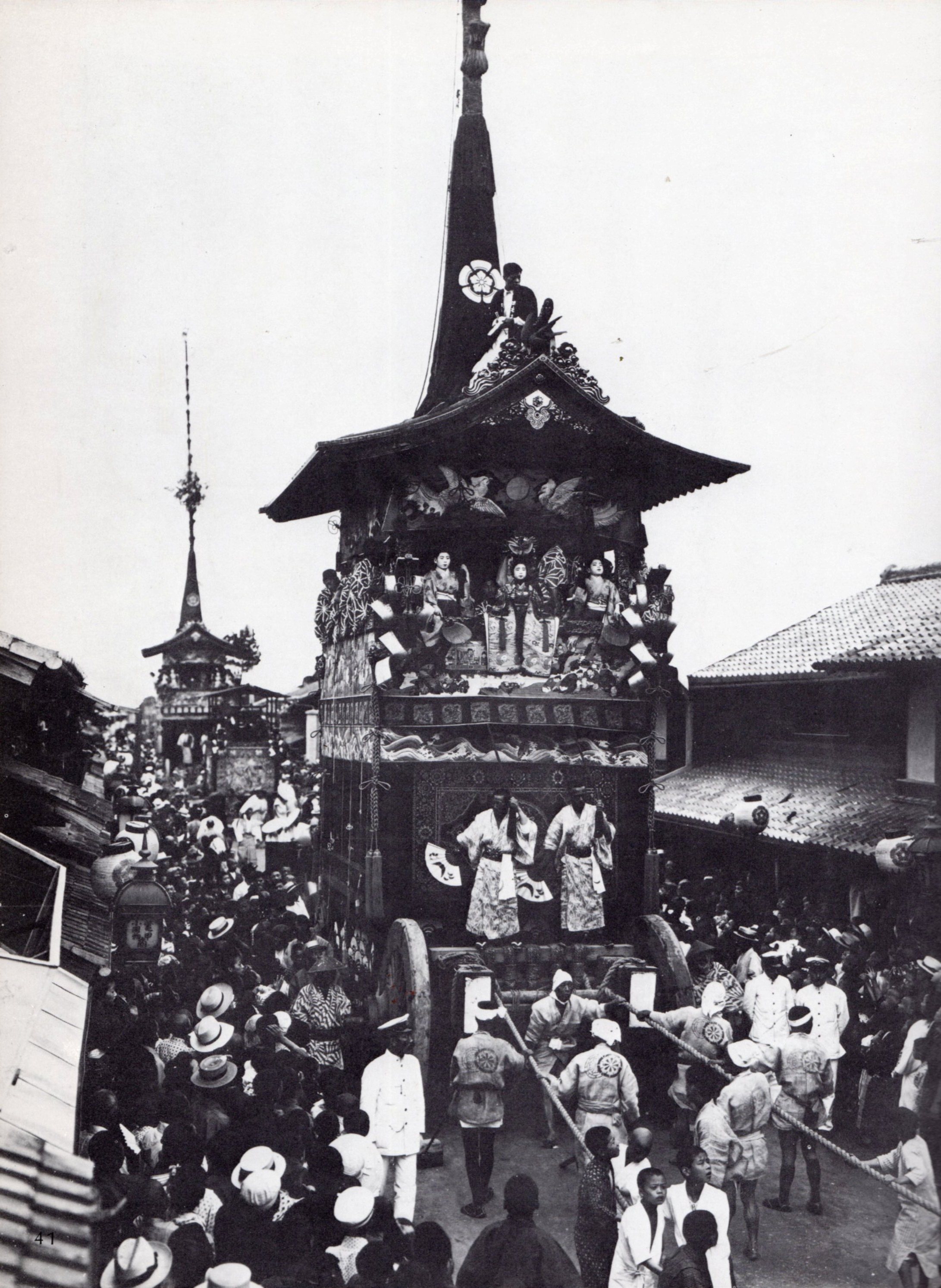 明治38年（1905）の四条通（山一番）