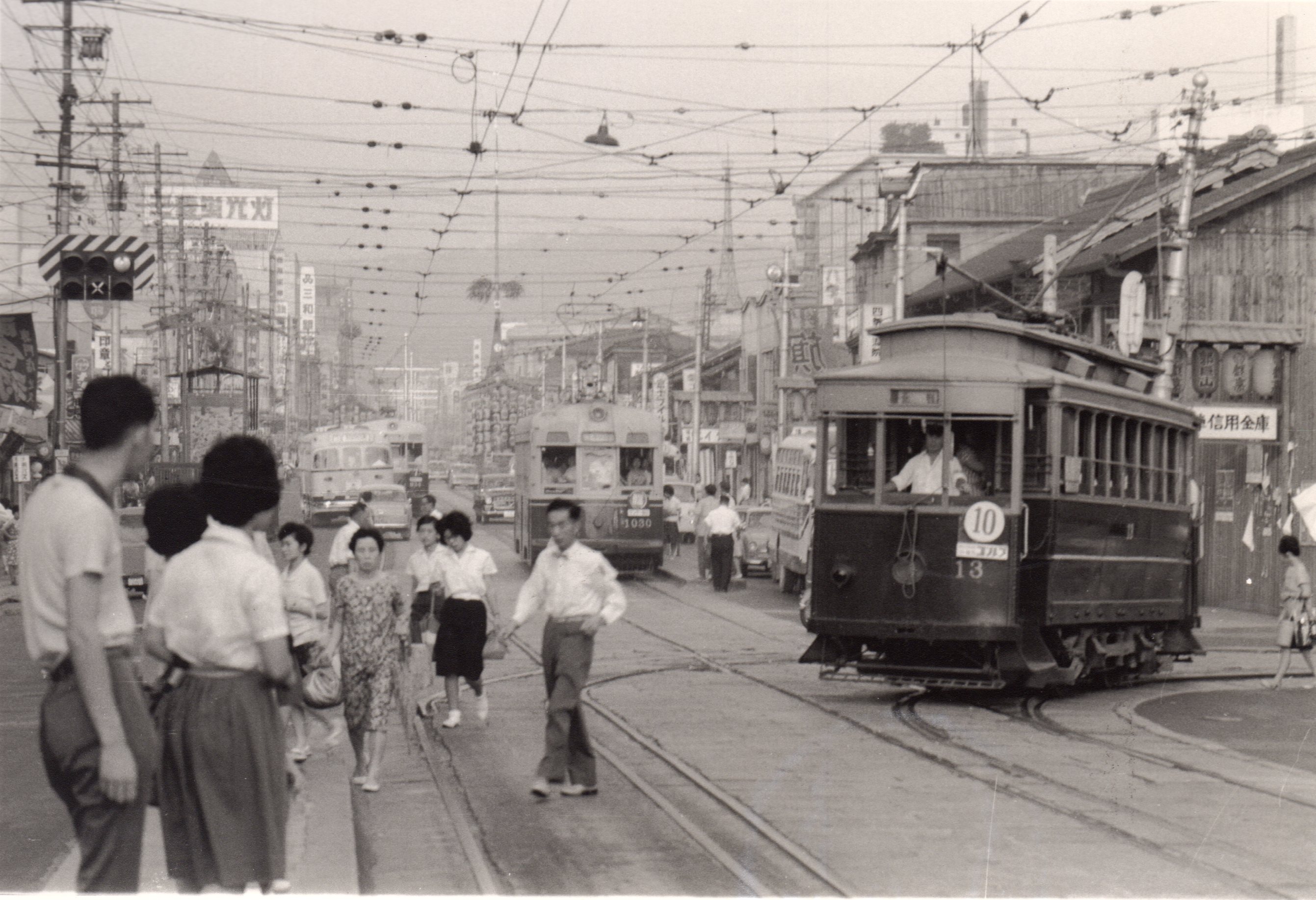 昭和35年（1960）ごろの四条西洞院